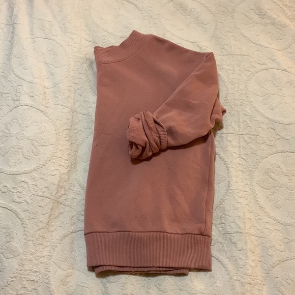 Aerie super soft sweatshirt in soft pink - Picture 2 of 4